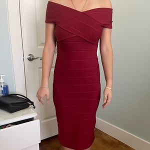 Bandage Red dress